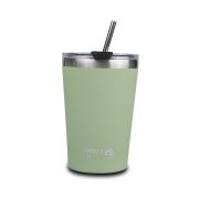 Cana termoizolanta cu pai nava 450ml verde smb10-262-112