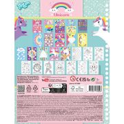 Carticica cu activitati si abtibilduri - unicorn