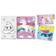 Carticica cu activitati si abtibilduri - unicorn