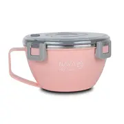 Caserola rotunda nava we care 850 ml roz smb10-262-011