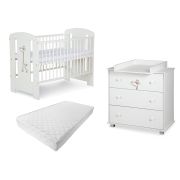 Mobilier Camera copii Si Bebelusi KLUPS SAFARI GIRAFFE Alb 2 MYK00081173