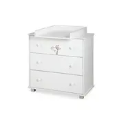 Mobilier Camera copii Si Bebelusi KLUPS SAFARI GIRAFFE Alb 2 MYK00081173