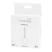 Port suzeta, New Baby, Cu lant, Protejeaza de murdarie, Silicon, Fara BPA, 0 luni+, Brown BYN56978