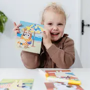 Set creativ - arta cu puncte - bluey