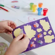 Set creativ cu stampile - peppa pig