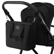 Carucior 2 in 1, Lionelo, Meril, Cu landou si scaun cu dimensiune XL, Reversibil, Cu sistem de ventilatie 3D, Cu accesorii, Pana la 22 kg, Conform cu EN1888-1 EN1888-2, EN1466, Negru BYNLO-MERIL_2IN1_BLACK_ONYX