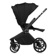 Carucior sport, Lionelo, Mika Plus, Cadru din aluminiu, Cu maner reversibil, Copertina XXL, Spatar reglabil in 3 pozitii, Cu accesorii, Pana la 22 kg, 6-48 luni; EN1888-1, EN1888-2 EN1466, Negru BYNLO-MIKA_PLUS_BLACK_ONYX