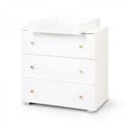 Mobilier Camera copii Si Bebelusi KLUPS Karolina Alb Natur MYK00081175