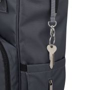 Rucsac pentru mamici, Petite&Mars, Jack, Cu 11 compartimente, Cu buzunare termice, Saltea de infasat inclusa, 30 x 42 x 15 cm, Ultimate Grey BYN507840