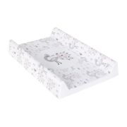 Saltea de infasat, Ceba Baby, Confort, 50x70 cm, Atasabila la patut, Fara BPA, 0 luni+, Caro White BYNW-203-079-101