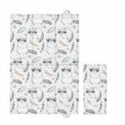 Saltea de infasat, Ceba Baby, Pliabila, 60 x 40 cm, Raccoon BYNW-305-000-636
