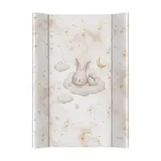 Saltea de infasat, Ceba Baby, Ultra Light, 50x70 cm, Atasabila la patut, Fara BPA, 0 luni+, Sleepy Bunny BYNW-204-000-753