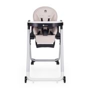 Scaun de masa, Petite&Mars, Tasty, Multifunctional, Pana la 15 kg, Reglabil pe inaltime in 7 pozitii, Spatar reglabil pana la 175 grade, Suport picioare si tavita reglabile, Cu roti, Aluminiu, Jasmine Honey BYN361834