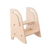 Scaun inaltator tip scara cu 2 trepte pentru copii, model 2, MamaToyz JEMMtyz_stepin2