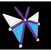 Set de constructie magnetic de baza supermag trendy, 35 piese spm0154