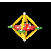 Set de constructie magnetic supermag classic, 27 piese spm0413