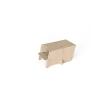 Turn de invatare multifunctional Kule Bend, Natur, MamaToyz JEMMtyz_bend