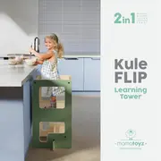 Turn de invatare multifunctional Kule Flip, Mint, MamaToyz JEMMtyz_flipm