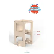 Turn de invatare multifunctional Kule Flip, Natur, MamaToyz JEMMtyz_flipn