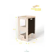 Turn de invatare multifunctional Kule Flip, Natur, MamaToyz JEMMtyz_flipn
