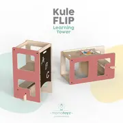 Turn de invatare multifunctional Kule Flip, Roz, MamaToyz JEMMtyz_flipr