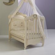 Baldachin Patut Lemn Cu Suport De Prindere Inclus Real Bears Ivory, 620x180 Cm Pjbbald_realbears_ivory