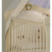 Baldachin Patut Lemn Cu Suport De Prindere Inclus Real Bears Ivory, 620x180 Cm Pjbbald_realbears_ivory