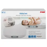 Cantar digital pentru bebelusi BabyCare, pana la 25 kg, ecran iluminat, memorie, 0+ luni, Reer 64120