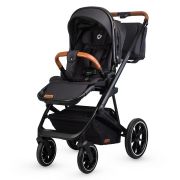 Carucior modular 2in1 c nessia diamond black+balansoar bebelusi c velio butternut smb322065360333041144