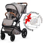 Carucior modular 2in1 coccolle nessia lunar rock+balansoar bebelusi c velio butternut smb322065371333041144