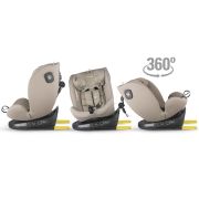 Scaun auto isize 40-150 cm coccolle nova sand beige+coccolle protectie bancheta auto mica smb324085044320000760