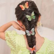 Set de 2 clame cu fluturasi colorati mdtuc06