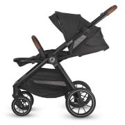Sistem modular 3in1 coccolle aspen jet black + scoica coccolle knox greystone smb324062360324080371