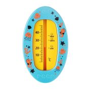 Termometru de baie pentru copii, fara mercur, fara BPA, 0+ luni, albastru, Reer 24123