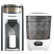 Pachet BebeStart 5 - Espressor Formula Pro Advanced White + Sterilizator One Step