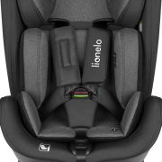 Scaun auto, Lionelo, Harper i-Size, Isofix, Cu centura TopTether, Cu spatar inclinabil in 5 pozitii, Cu tetiera reglabila in 13 pozitii, Cu tehnologie Dri Seat, Instalare cu fata inainte, 9-36 kg, 76-150 cm, Conform cu ECE R129, Gri BYNLO-HARPER_I-SIZE_BL