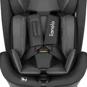 Scaun auto, Lionelo, Harper i-Size, Isofix, Cu centura TopTether, Cu spatar inclinabil in 5 pozitii, Cu tetiera reglabila in 13 pozitii, Cu tehnologie Dri Seat, Instalare cu fata inainte, 9-36 kg, 76-150 cm, Conform cu ECE R129, Gri BYNLO-HARPER_I-SIZE_BL