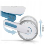 Bicicleta fara pedale pentru copii, 51 x 18.5 x 36 cm, roti eva, nukido nk-603 - albastru edeedi760303