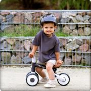 Bicicleta fara pedale pentru copii, 51 x 18.5 x 36 cm, roti eva, nukido nk-603 - negru edeedi760300