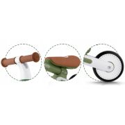 Bicicleta fara pedale pentru copii, 51 x 18.5 x 36 cm, roti eva, nukido nk-603 - verde edeedi760305