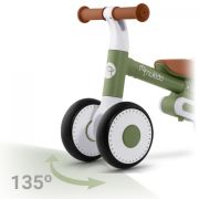 Bicicleta fara pedale pentru copii, 51 x 18.5 x 36 cm, roti eva, nukido nk-603 - verde edeedi760305