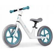 Bicicleta fara pedale pentru copii, 87 x 39 x 54 cm, roti eva, light flee nukido nk-604 - albastru - alb edeedi760400
