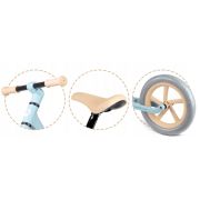 Bicicleta fara pedale pentru copii, 87 x 39 x 54 cm, roti eva, light flee nukido nk-604 - albastru edeedi760402