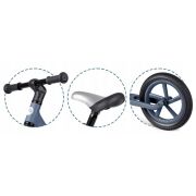 Bicicleta fara pedale pentru copii, 87 x 39 x 54 cm, roti eva, light flee nukido nk-604 - bleumarin edeedi760421