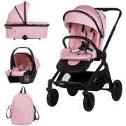 Carucior chipolino magnum 3 in 1 pink marshmallow hubkkma02504pm