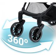 Carucior sport pentru copii, 78 x 33 x 104 cm, nukido paseo 716003 - gri deschis edeedi716003