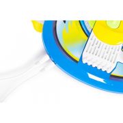 Chitara electrica si 2 microfoane pentru copii ecotoys hc342076 - albastru edeedihc342076