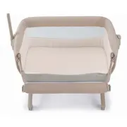 Patut Cu Leganare, Cullami, Co-sleeper 2 In 1, Cu Laterala Culisanta, Cu Setare Unghiulara, Cu Roti, Reglabil In 8 Pozitii Pe Inaltime, Bej Pjbart925-t167