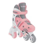 Role reglabile 2 in 1 masura 26-29, culoare roz pal funk780-210
