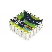 Salteluta de joaca tip puzzle, 12 elemente, iplay 0121 - city edeedi0121